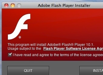 flash player mac os x